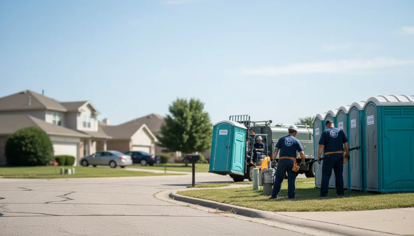 Porta Potty Rental in Bartelso, IL near me